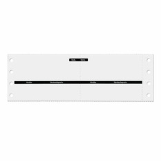 7.500 Lochrand Kartonetiketten, leporello fĂĽr Nadeldrucker